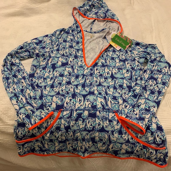 Lilly Pulitzer Tops - UPF 50+ LUXLETIC GABI POPOVER